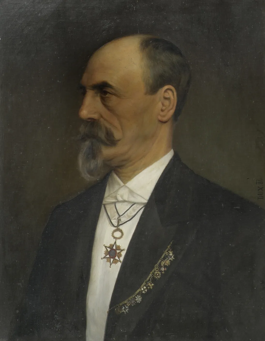 Professor Hermann, by Sigmund Dux, oil, 1894