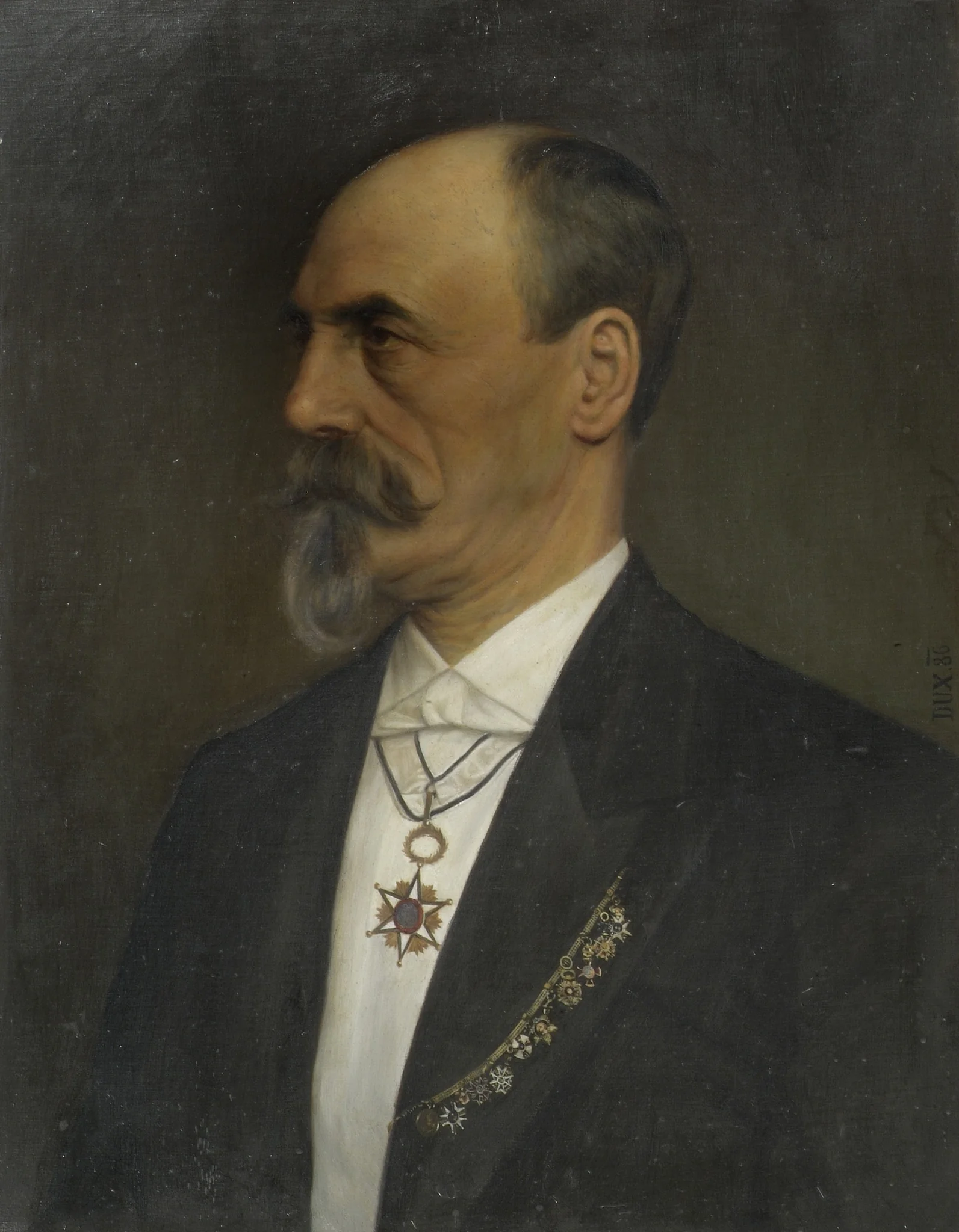 Professor Hermann, detail