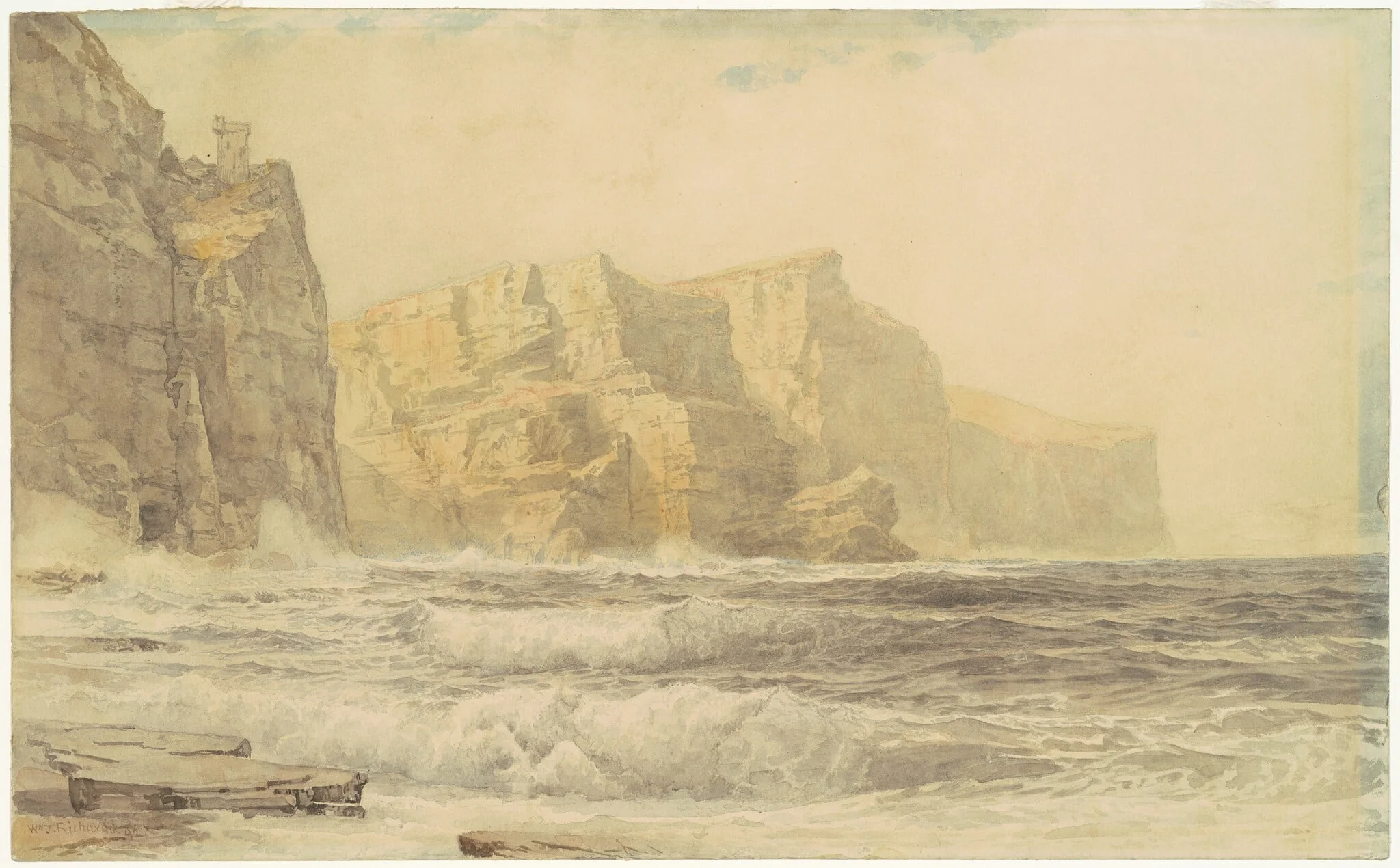 Baldart Castle, Kilkee, County Clare, Ireland, detail
