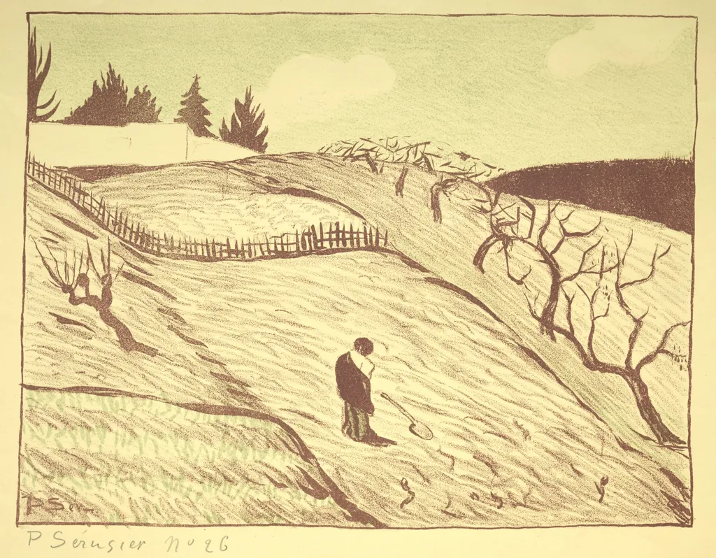 Landscape, by Paul Sérusier, 1893