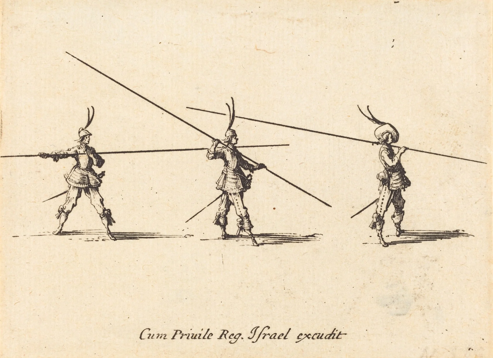 Drill with Tilted Pikes, detail