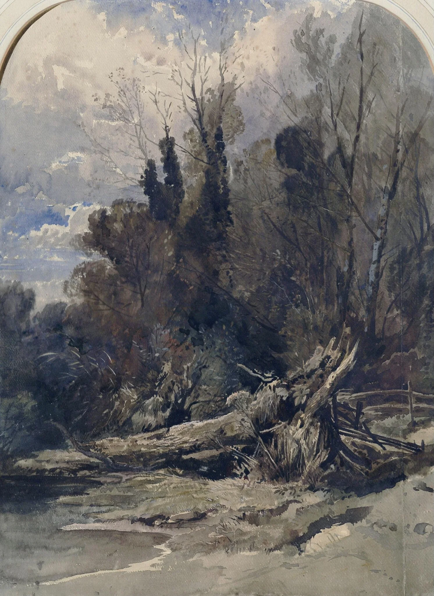 Wood near Bristol, detail