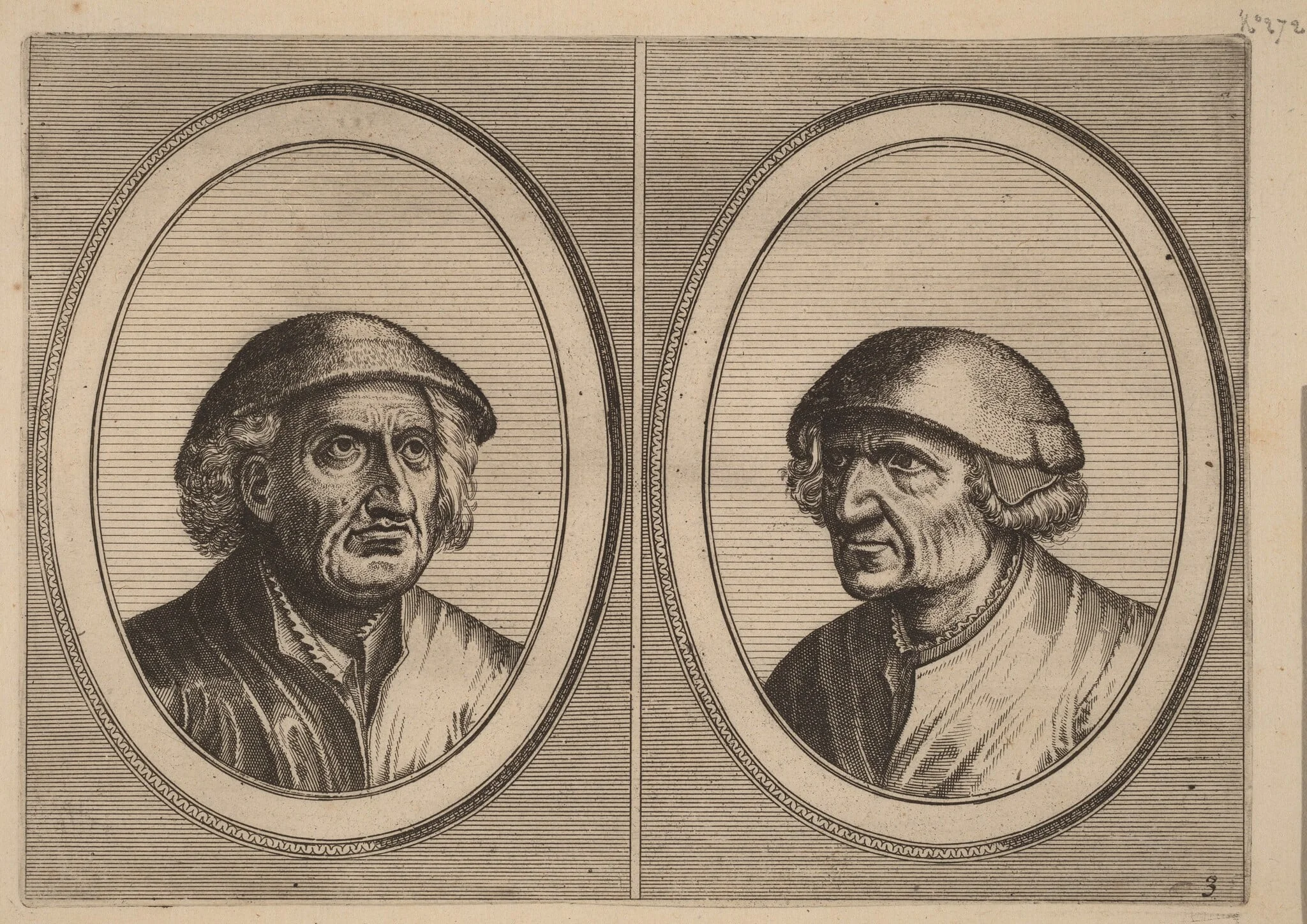 "Hans Onvertsaeght" and "Koen Slock-speck", detail