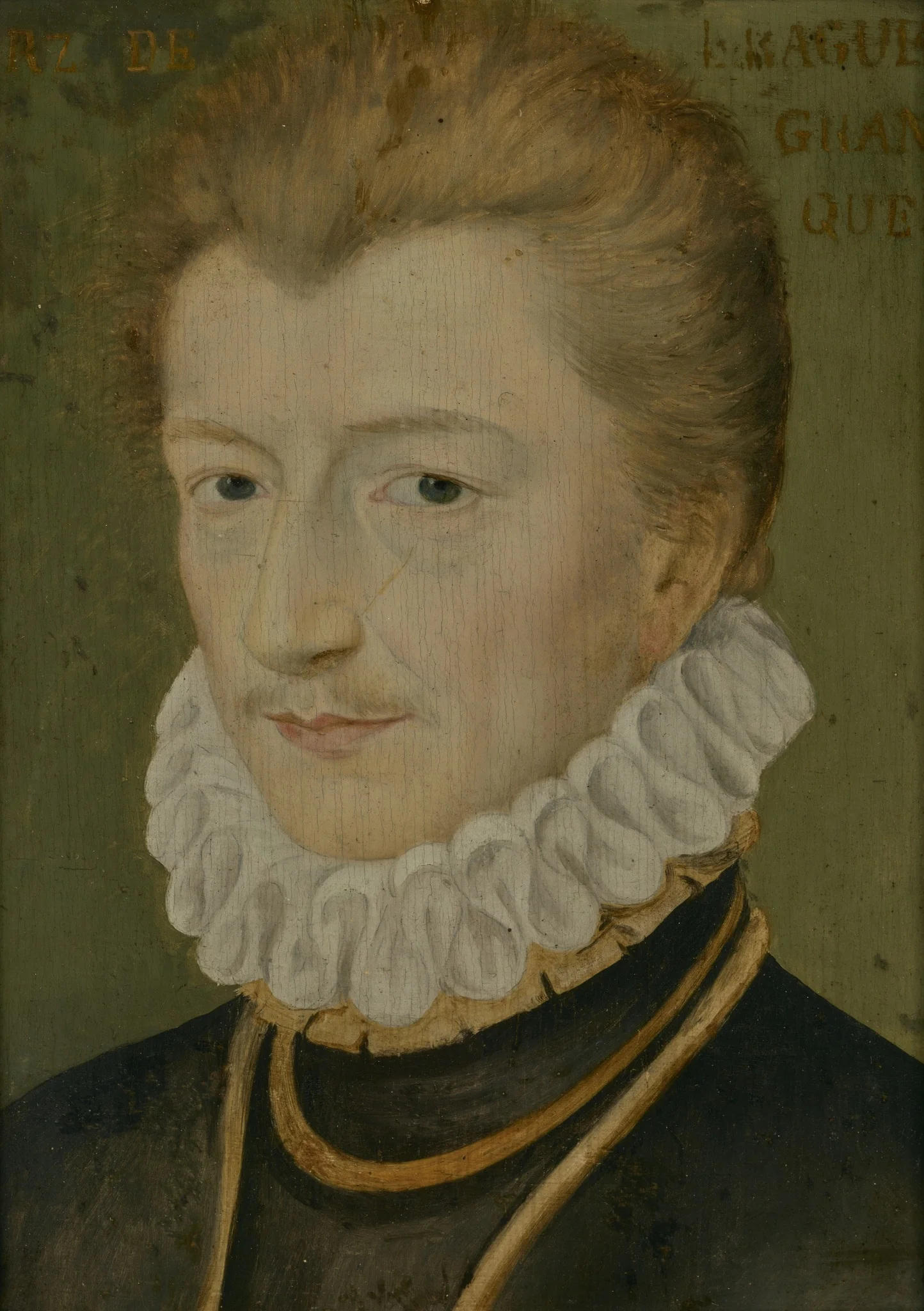 Portrait of Henry I of Lorraine (1550–1588), Duke of Guise, detail