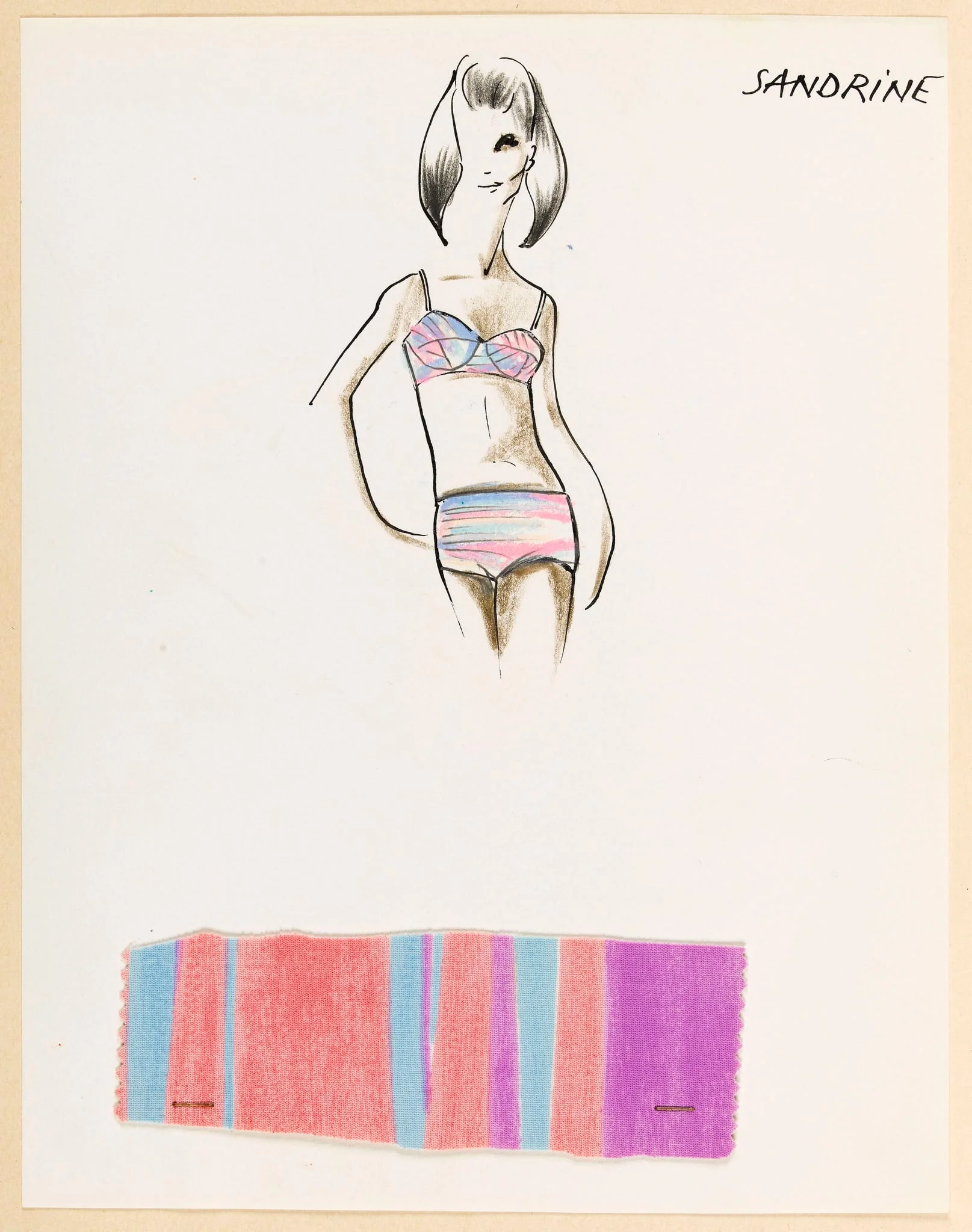 Sandrine, detail