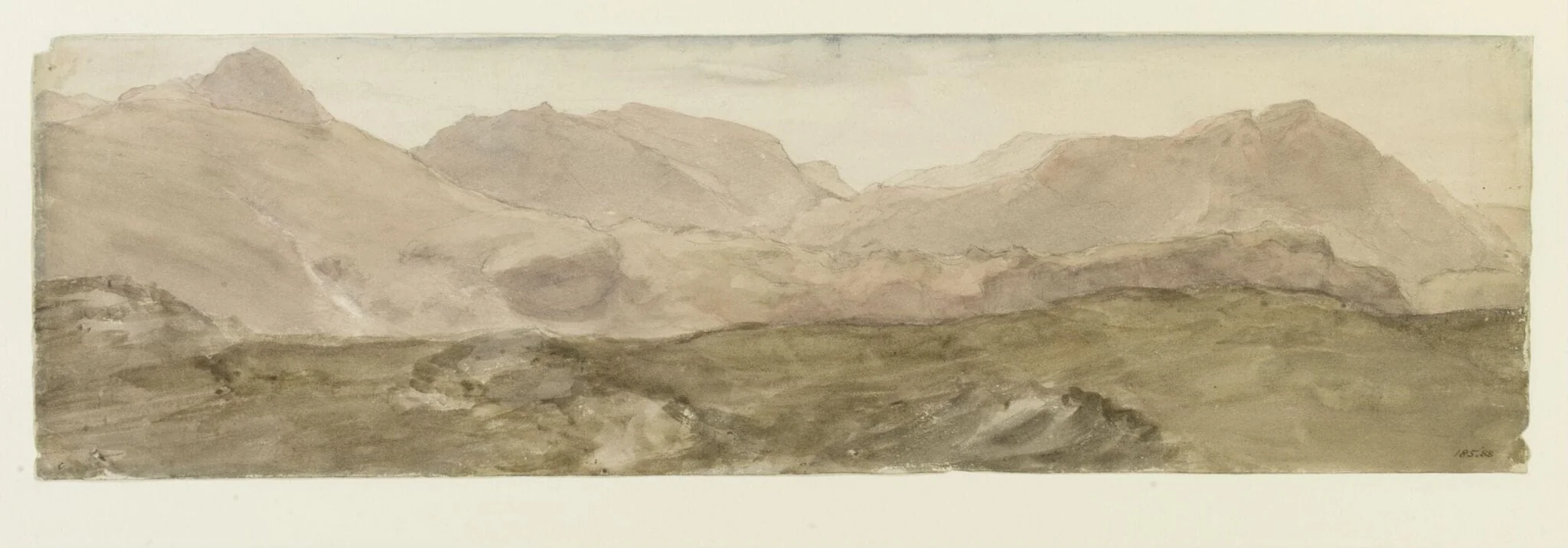 View from the top of Honister Crag, detail