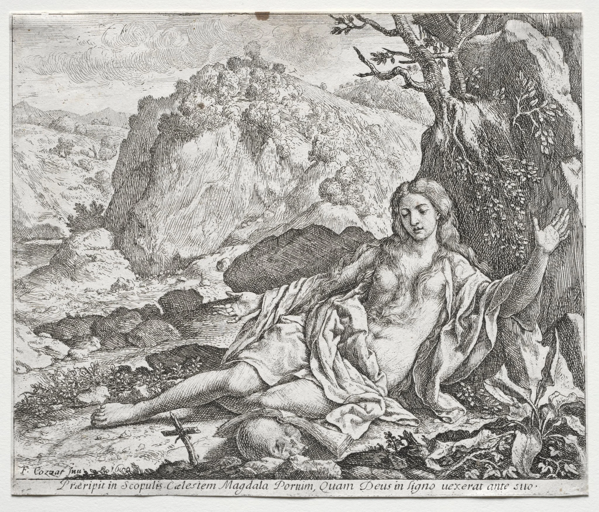 The Penitent Magdalen, detail