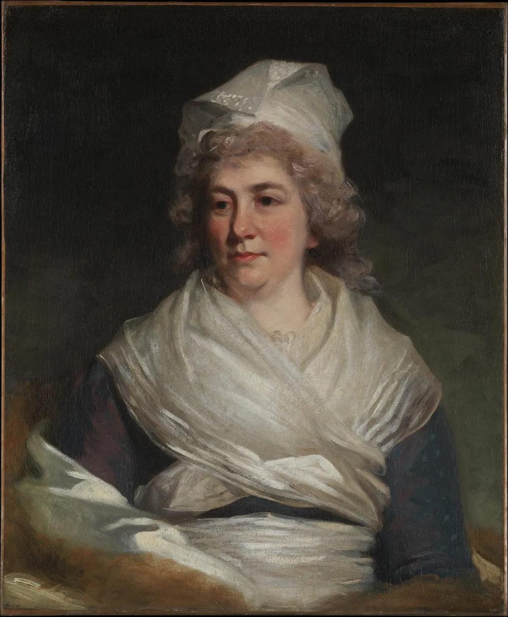 Mrs. Richard Bache (Sarah Franklin, 1743–1808), by John Hoppner, oil, 1797