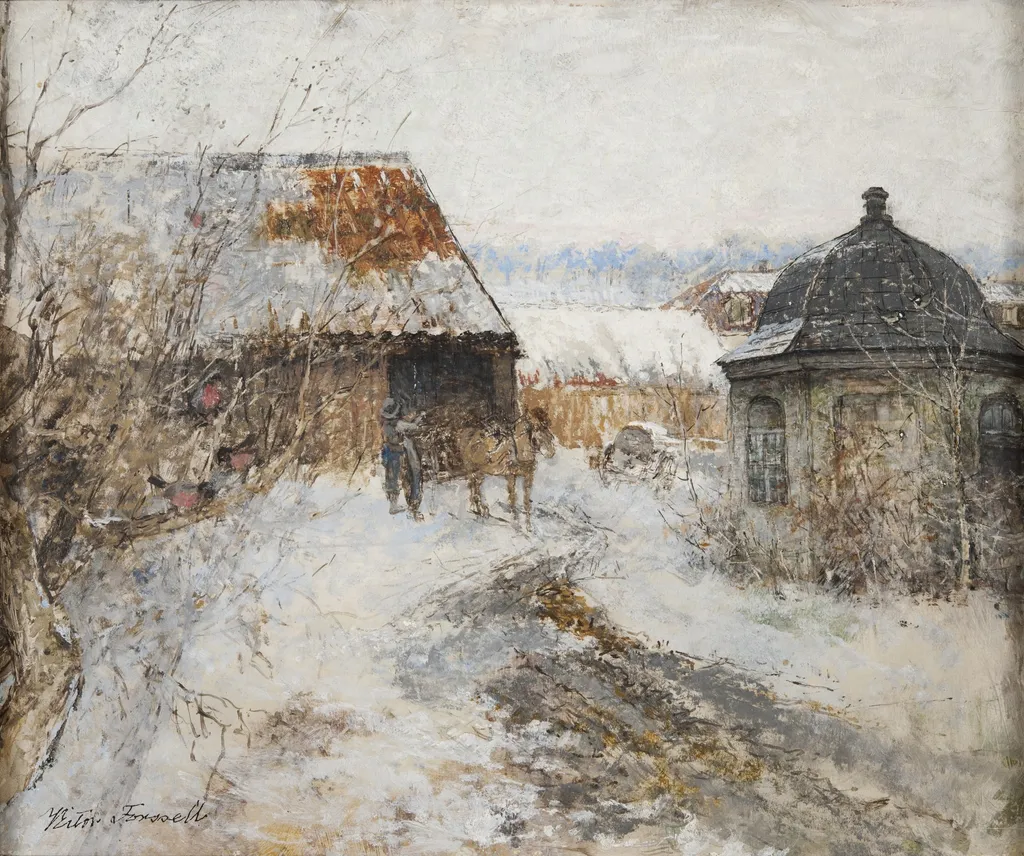 Från Gumshornsgränd, Stockholm, by Victor Forssell, unspecified, 1896