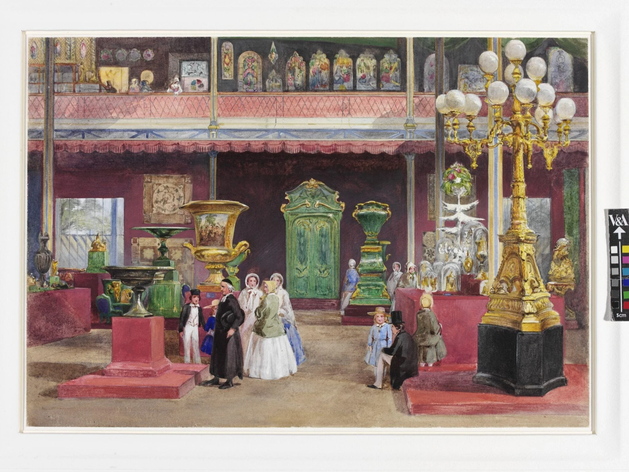 Part of the Russian Court, detail