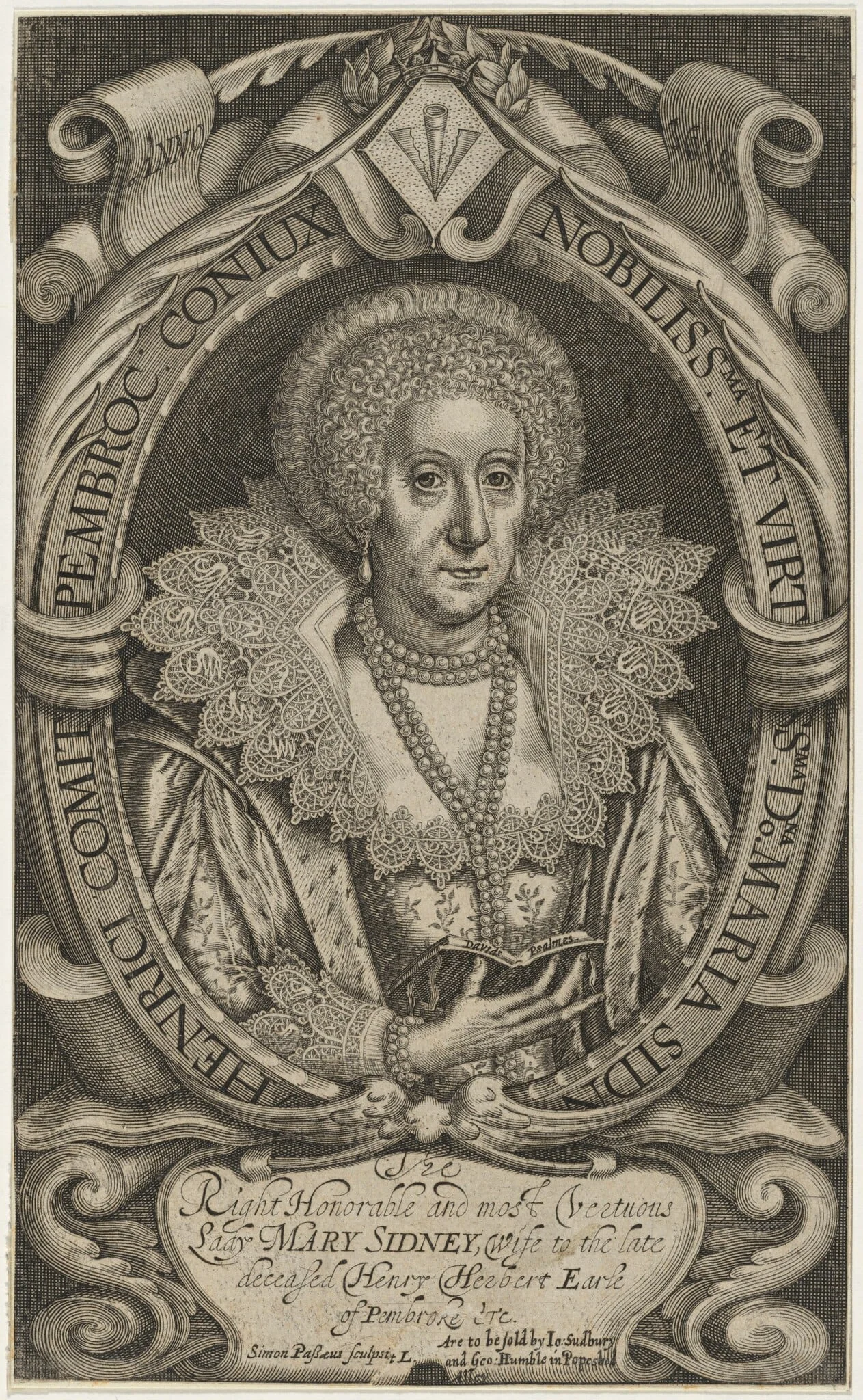 Mary Sidney, Countess of Pembroke, detail