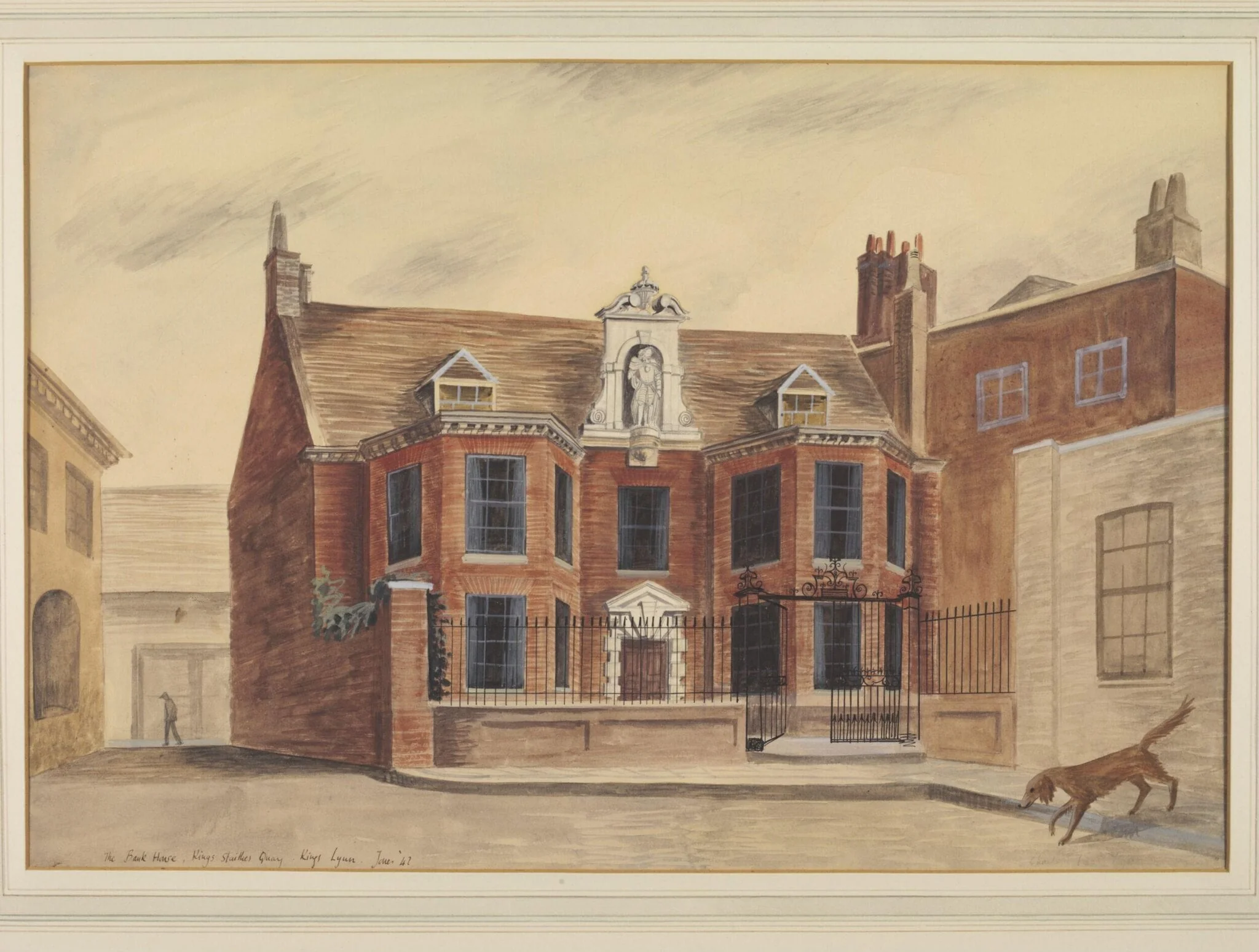The Bank House, Kings Staithes Quay, Kings Lynn, detail