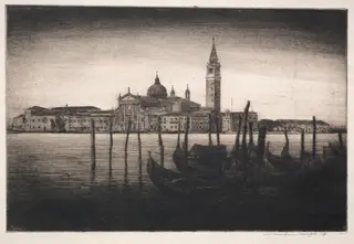 San Giorgio Maggiore, by Mortimer Menpes, 1910