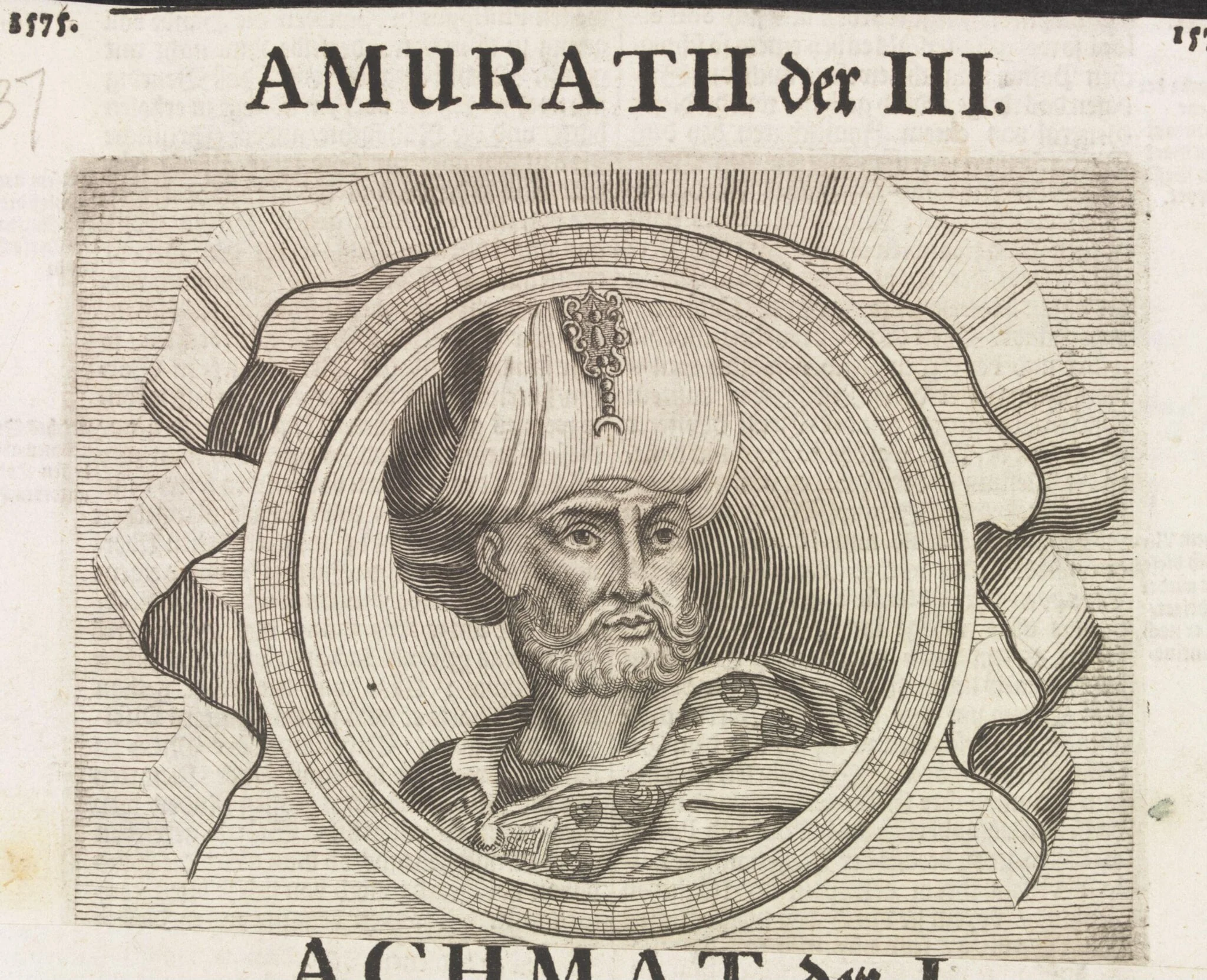 Turkish sultans, sultanas and other historical figures, detail