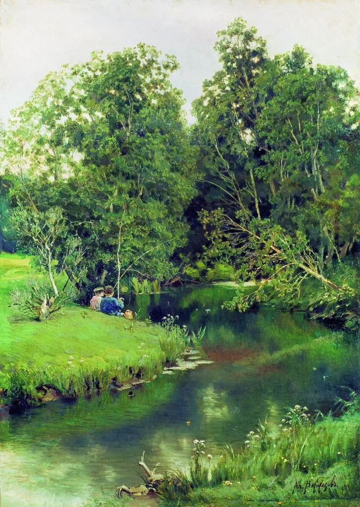 Fishermen, detail