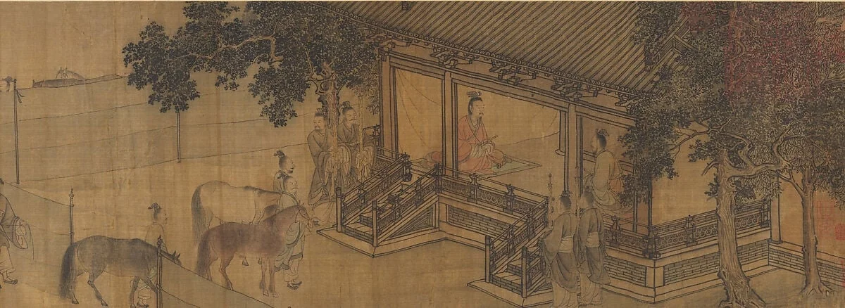 南宋 傳 李唐 晉文公復國圖 卷|Duke Wen of Jin Recovering His State, detail