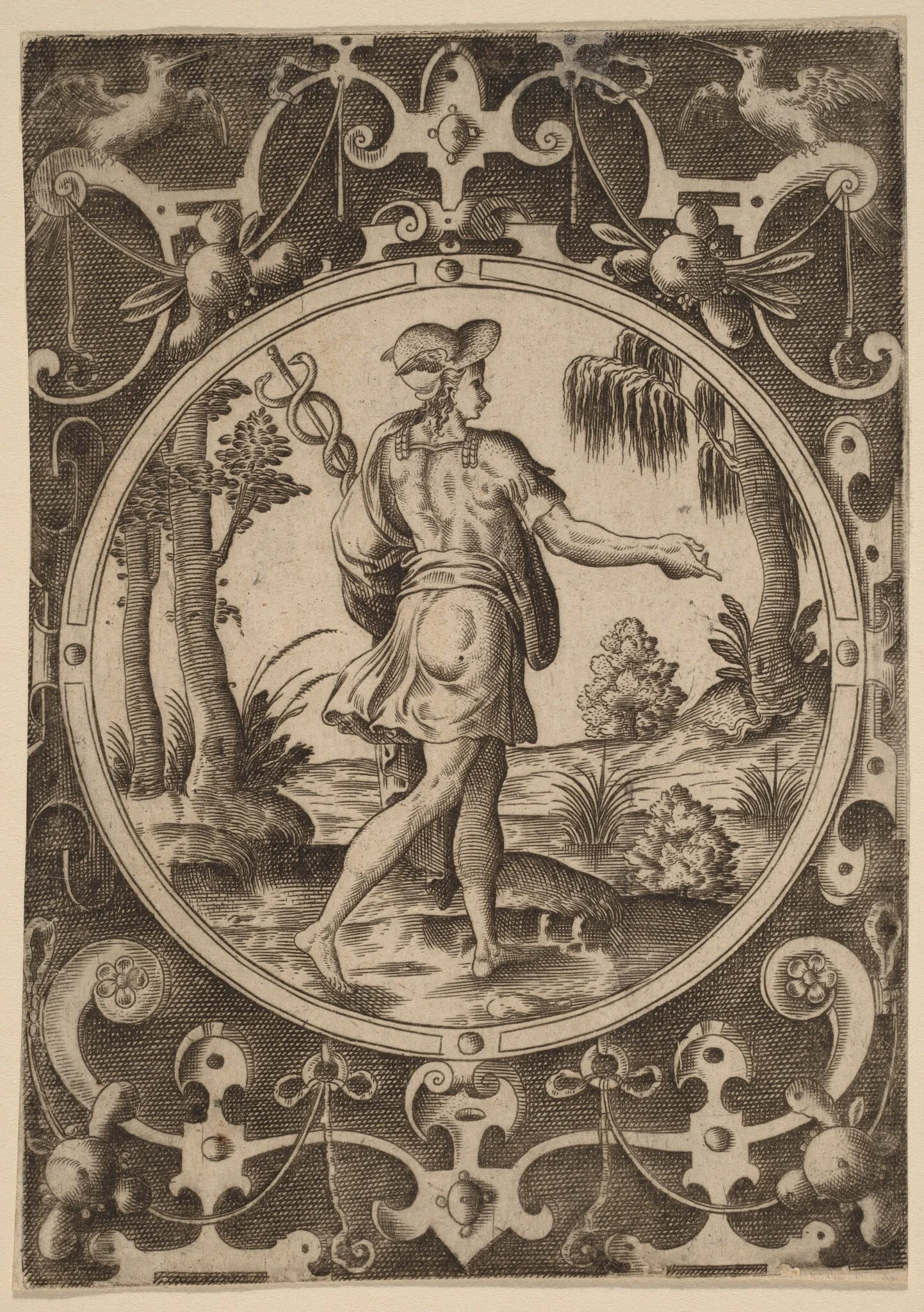 Hermes, detail