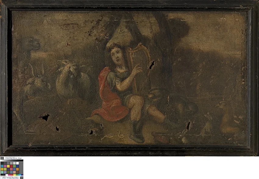 Orpheus, detail