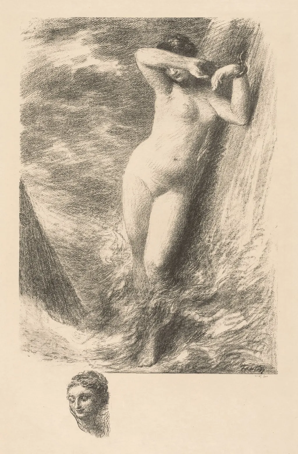 Andromeda, by Henri Fantin-Latour, 1901