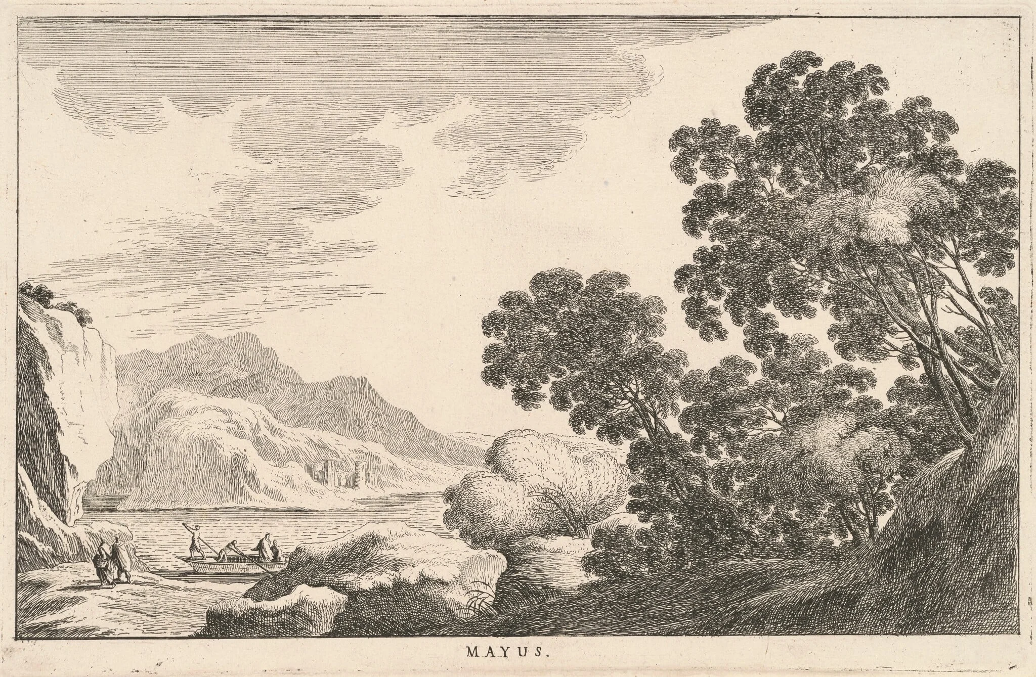 Mayus (May), detail