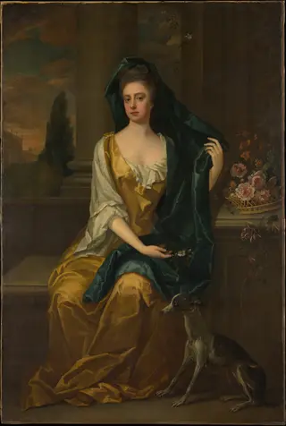 Portrait of a Woman, by Michael Dahl, oil, 1719