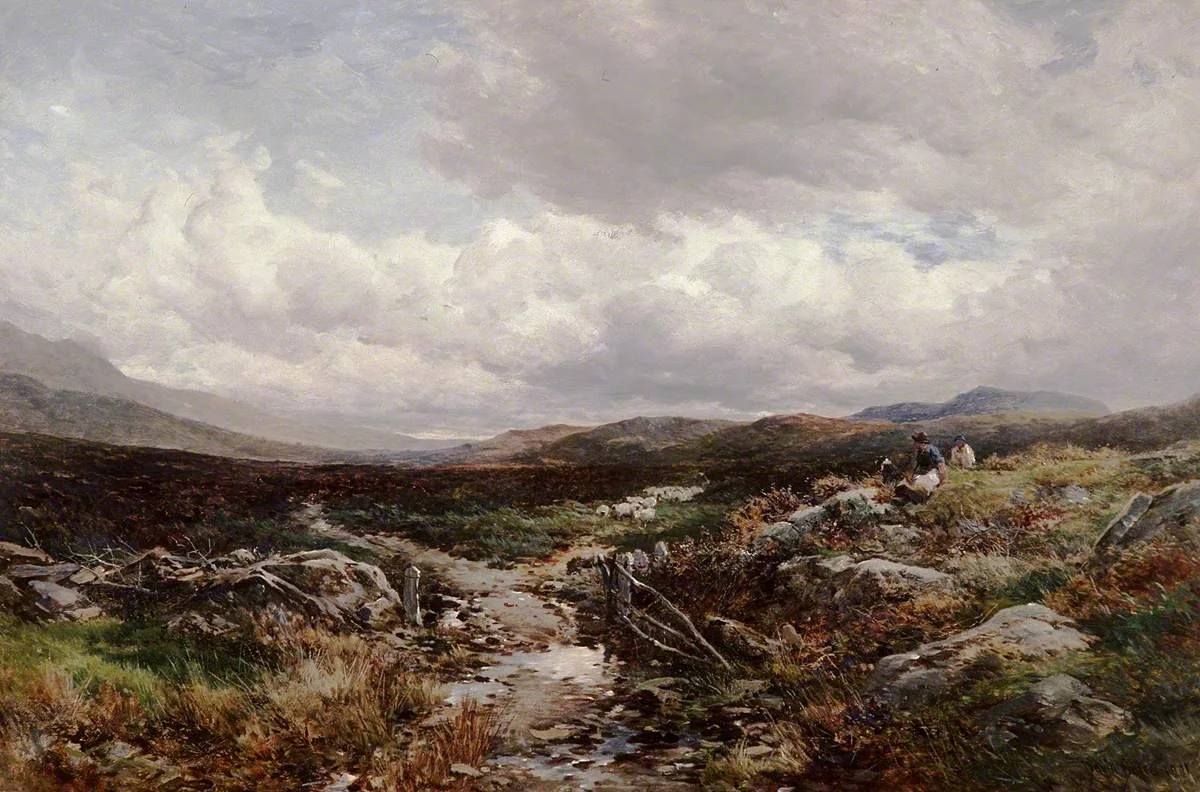 Near Festiniog, detail