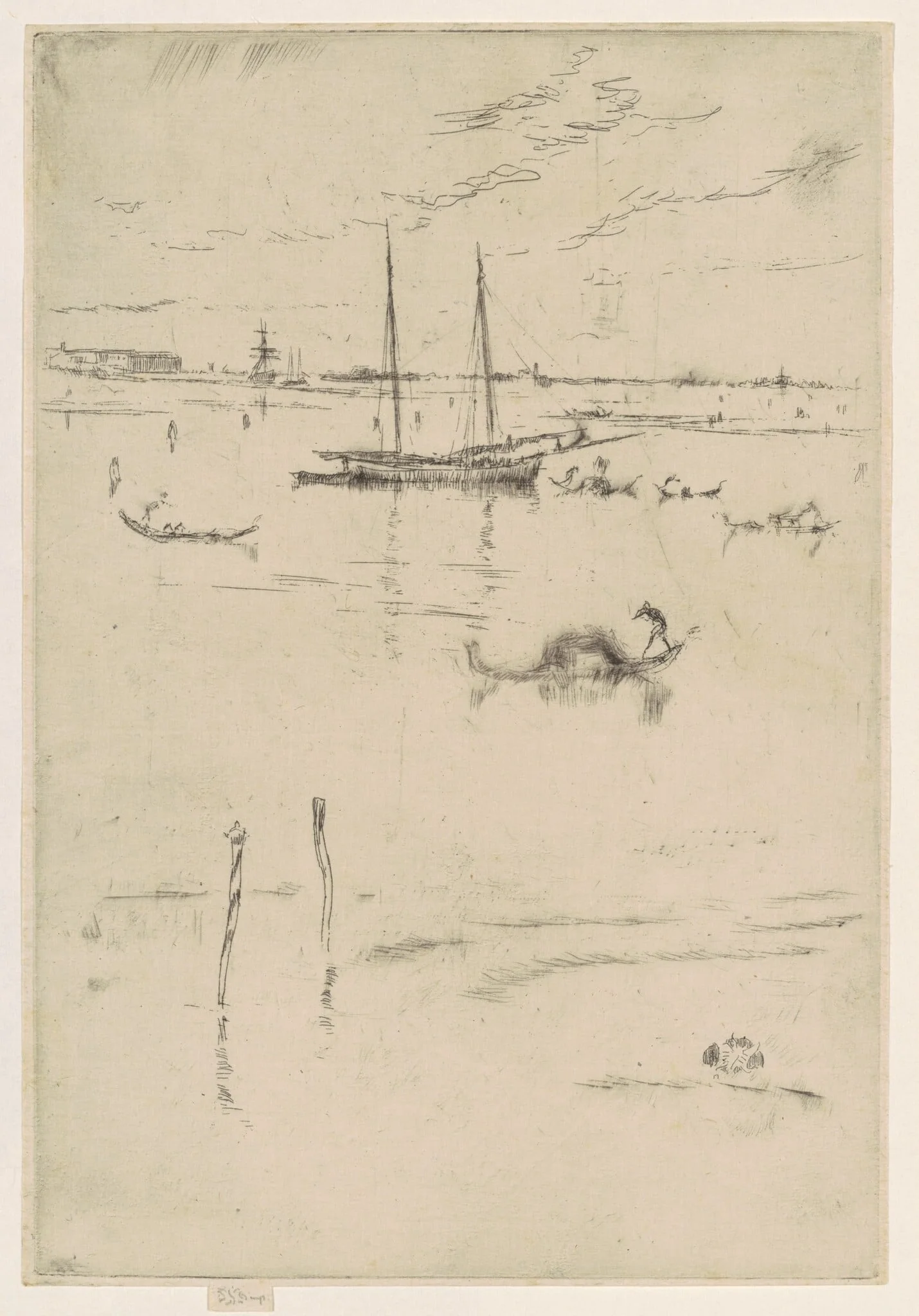 The Little Lagoon, detail