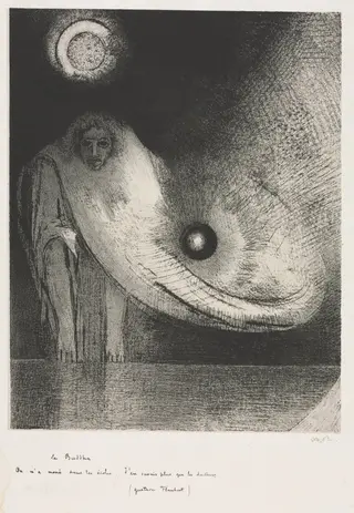 The Buddha, by Odilon Redon, 1895