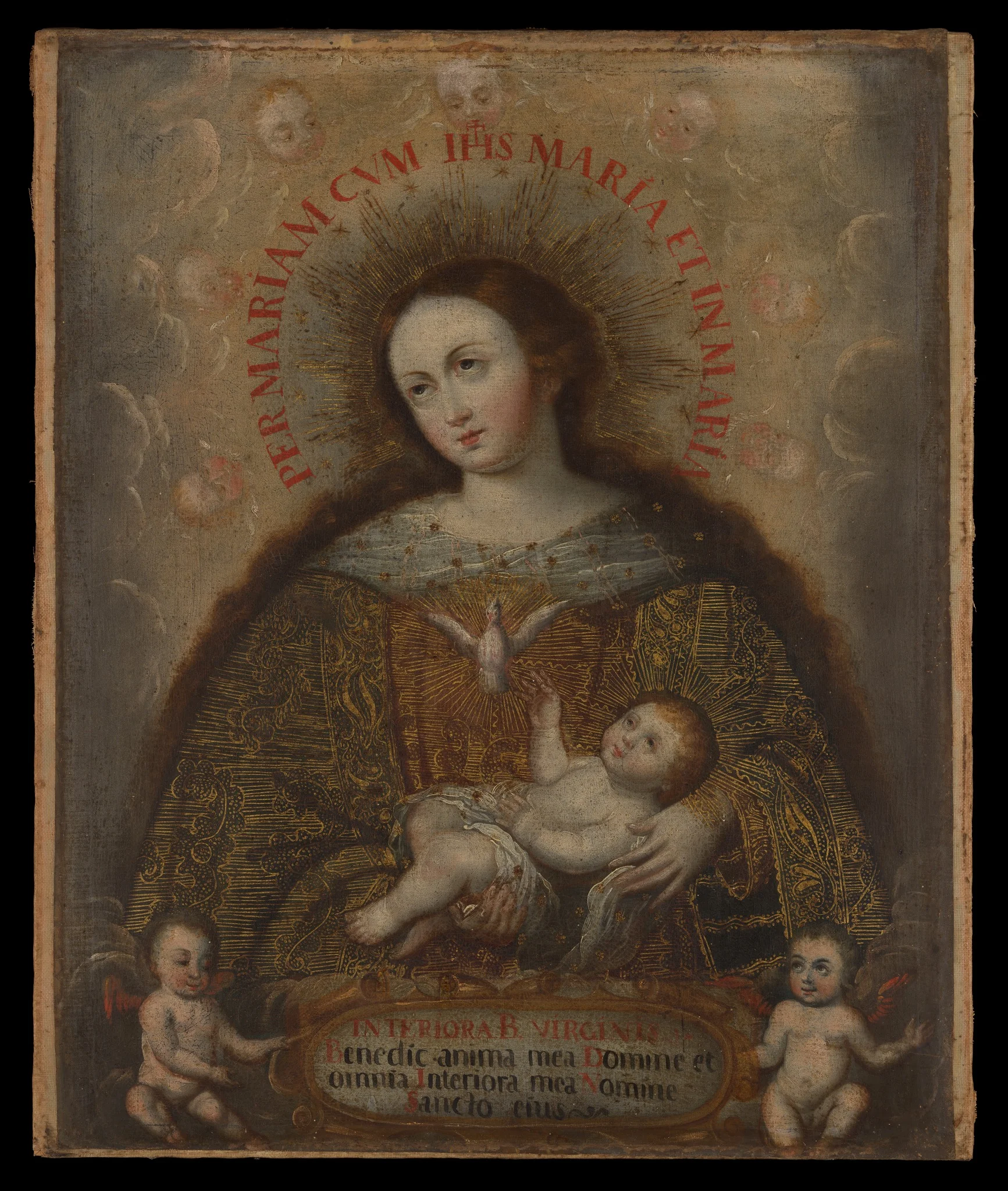 The Soul of the Virgin Mary, detail