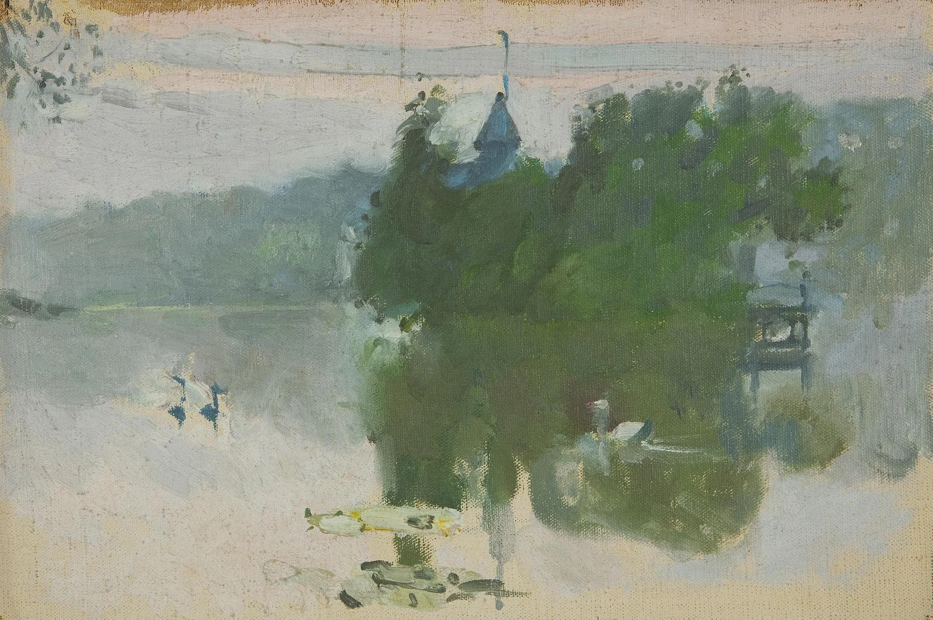 Landscape. Sketch, detail