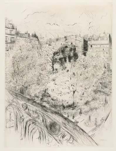 Square Vintimille, by Édouard Vuillard, 1937
