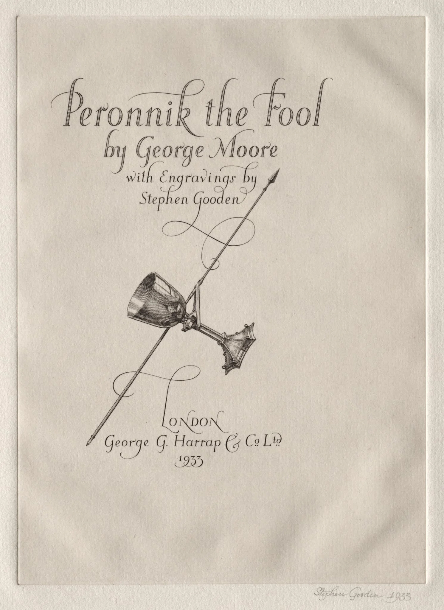 Illustrations for "Peronnik the Fool", detail