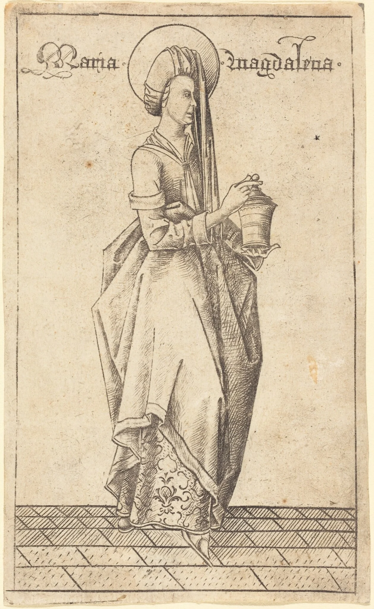 Saint Mary Magdalene, detail