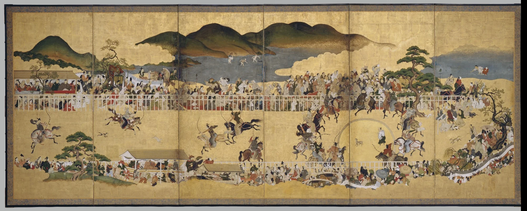Dog Chasing Contest, detail