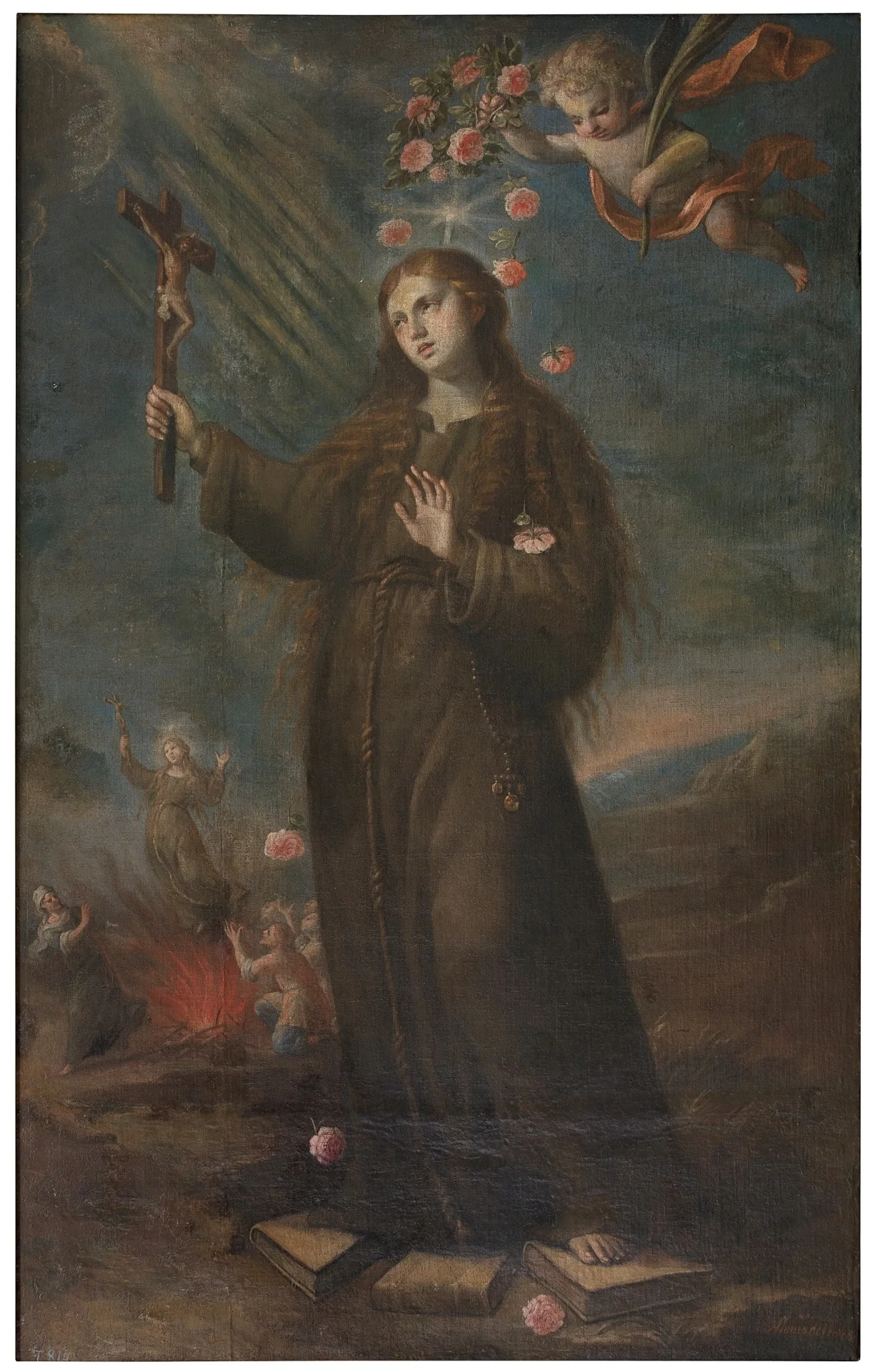 Saint Rose of Viterbo, detail