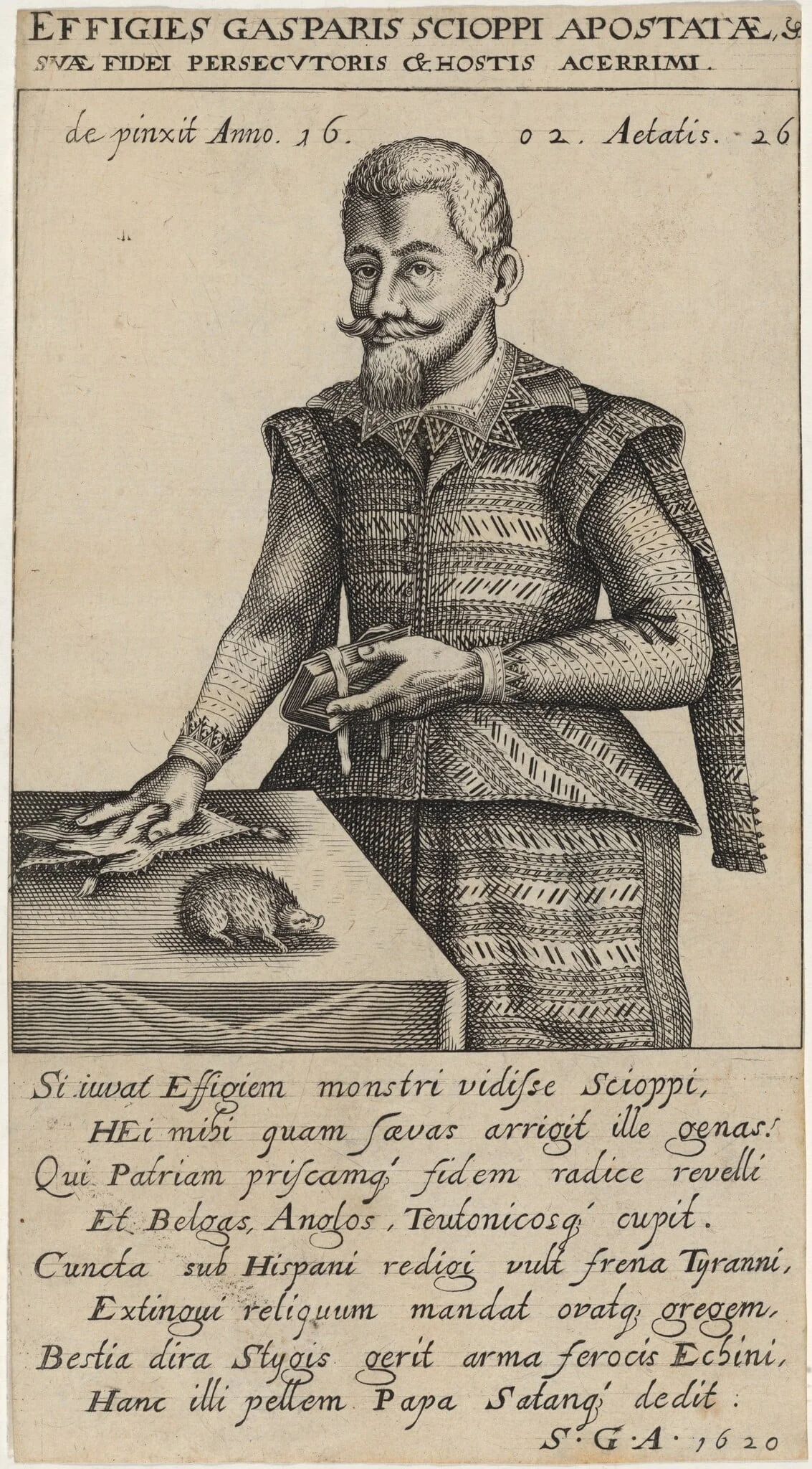 Gaspar Scioppi, detail