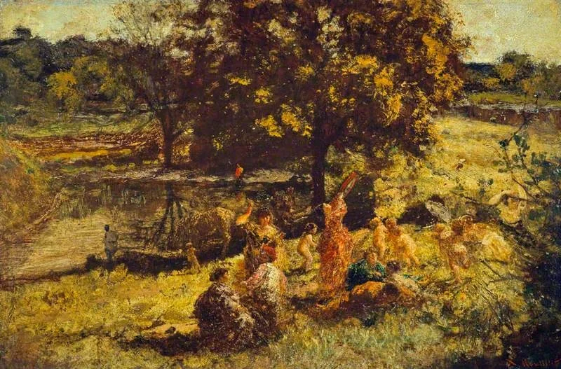 Fête Champetre, detail