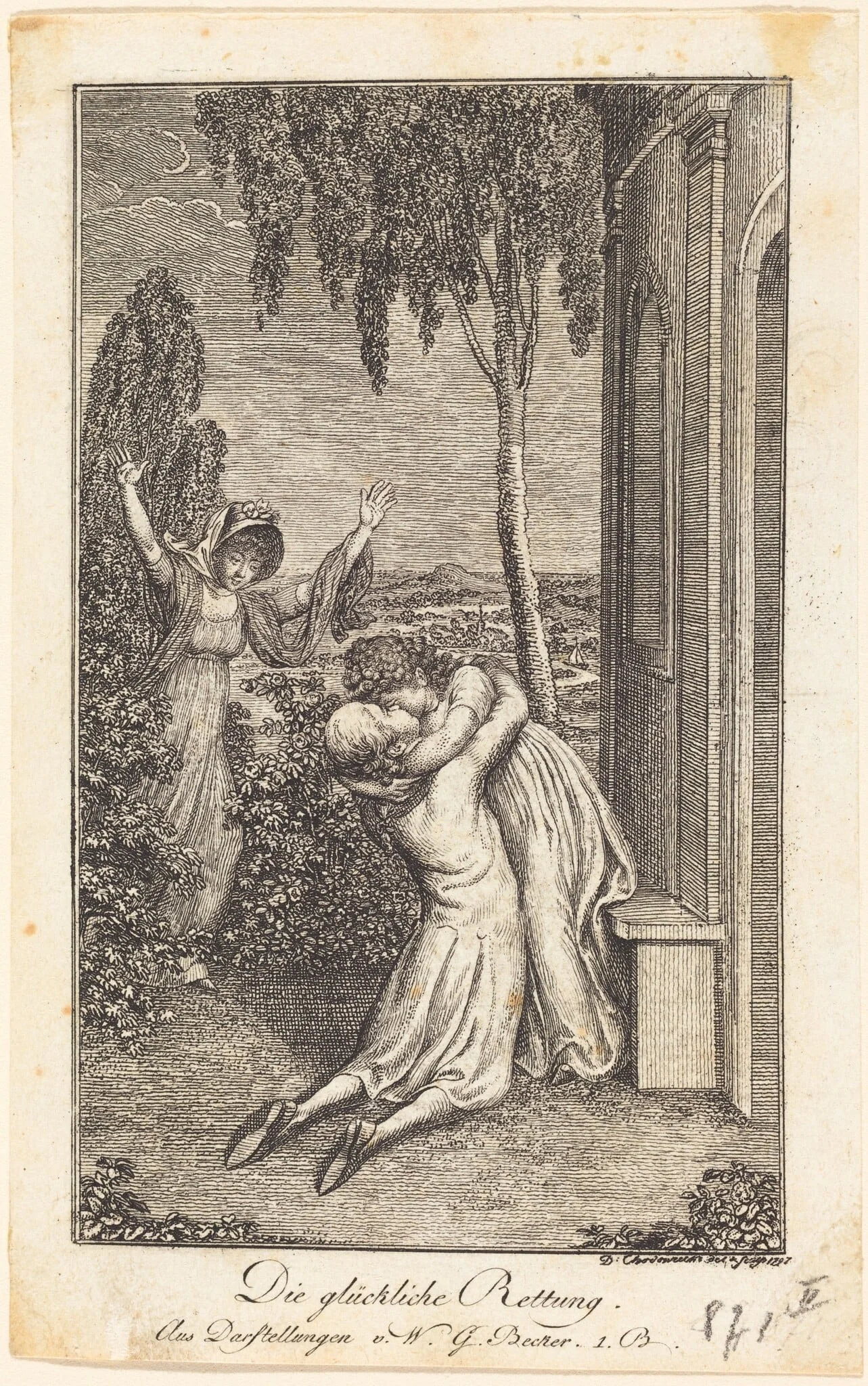 The Fortunate Rescue, detail