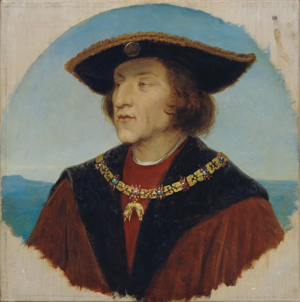 Emperor Maximilian I., by Karl von Blaas, oil, 1870