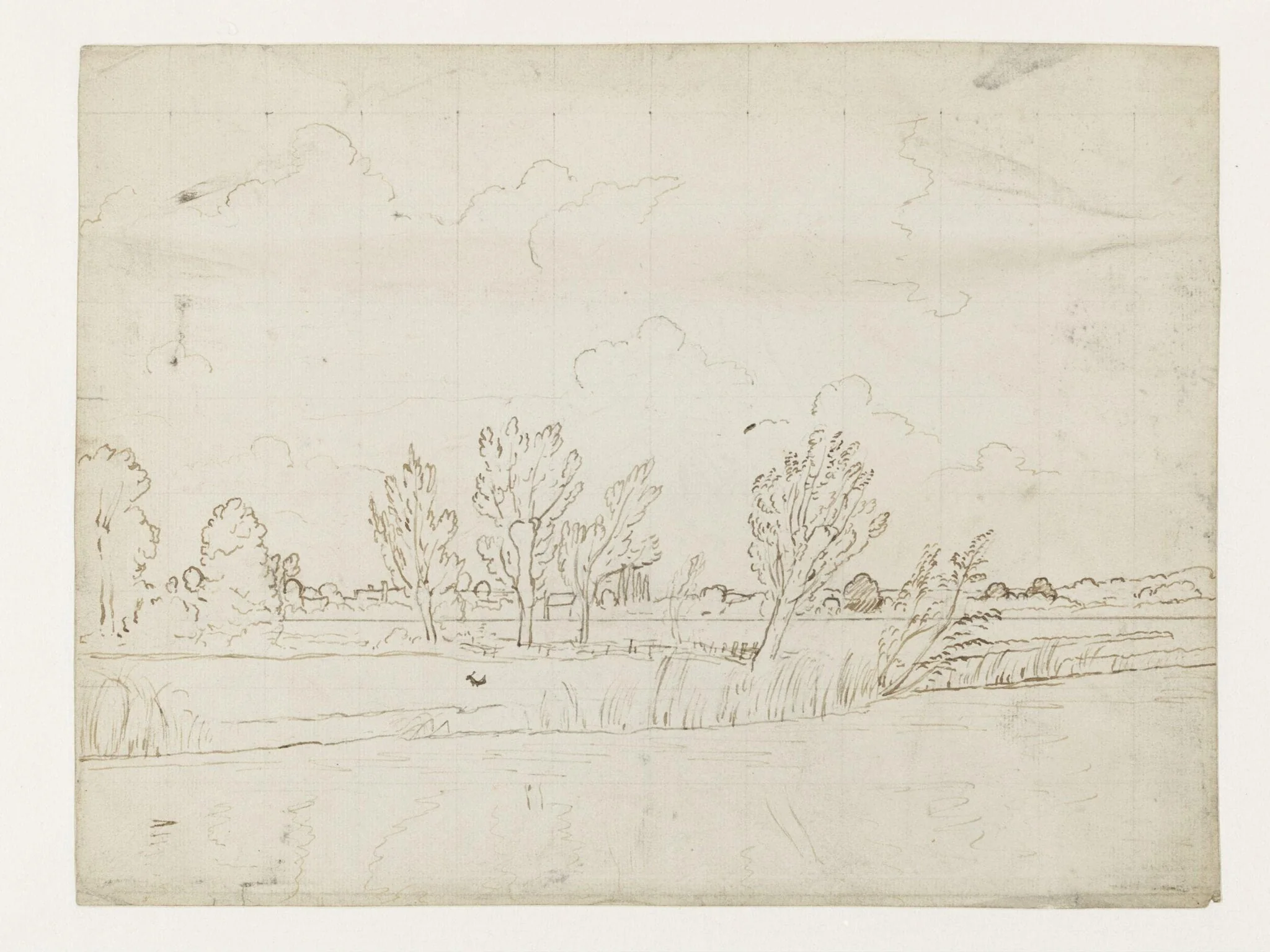Water meadows near Salisbury, detail