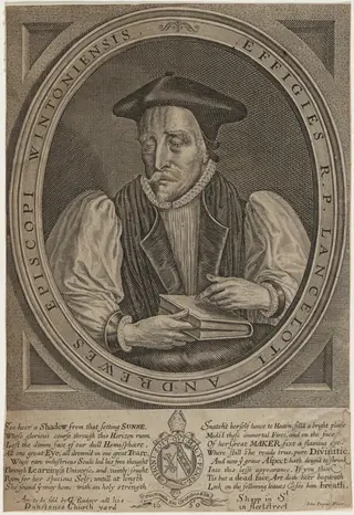 Lancelot Andrewes, by John Payne, ink