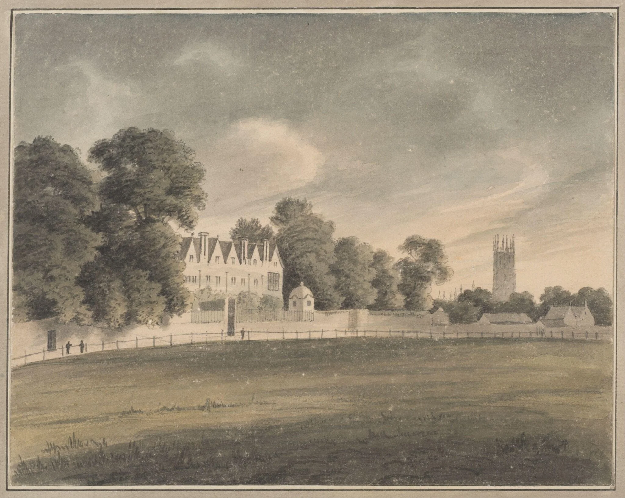 Merton College, Oxford, detail