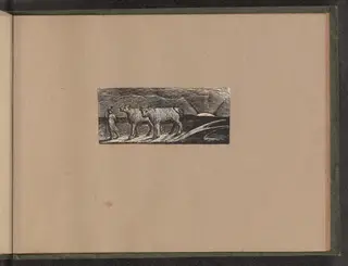 Return of the Shepherd, by William Blake, ink, 1821