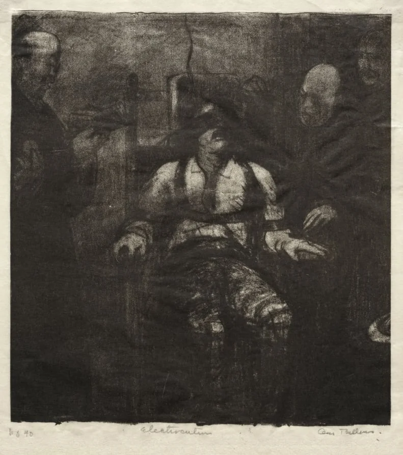 Electrocution, detail