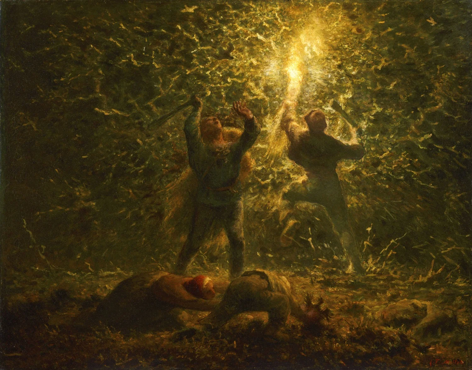 Bird's-Nesters, detail