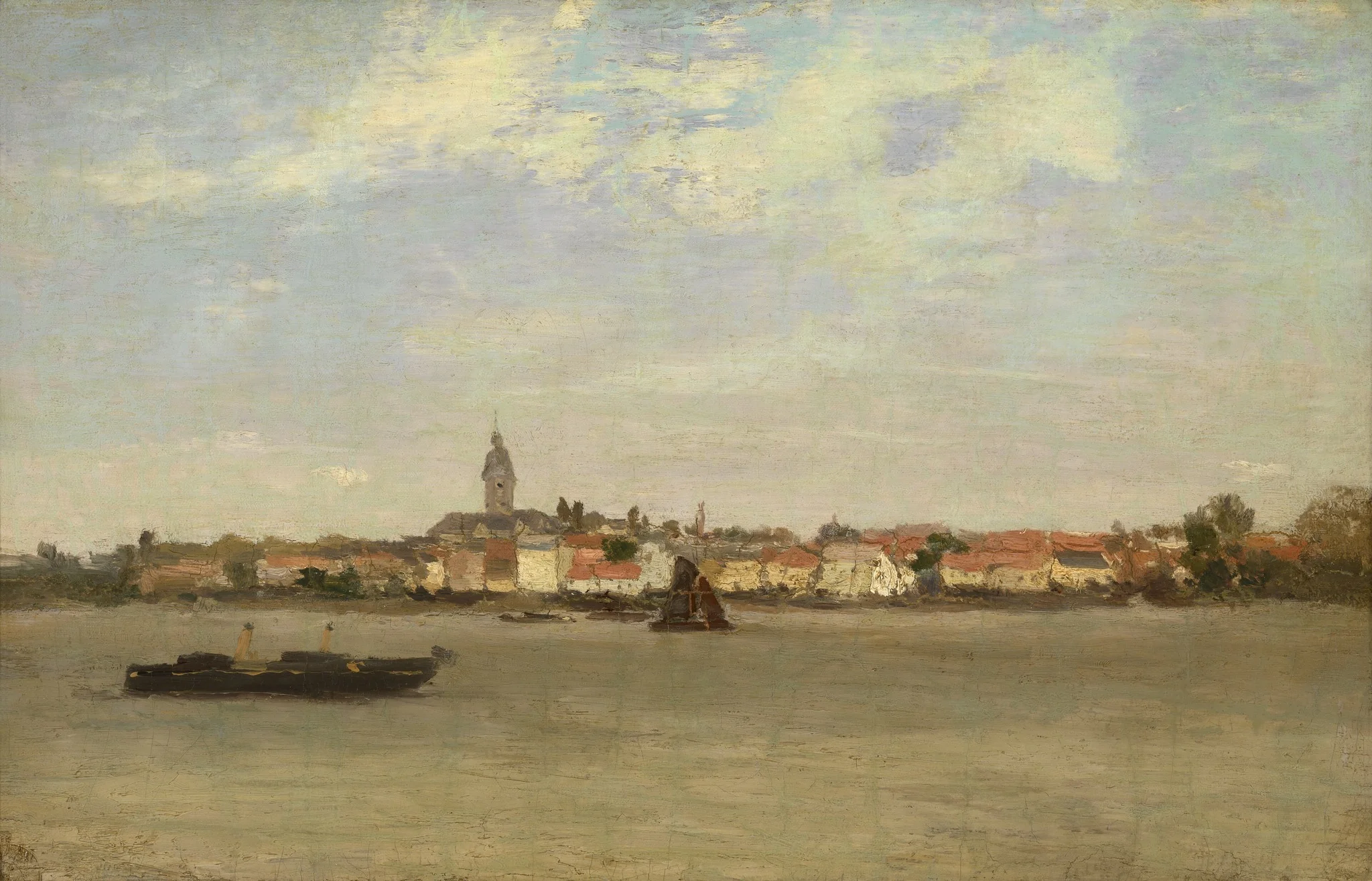 A View of Temse, detail