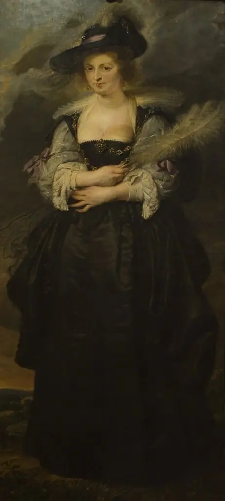 Portrait of Helena Fourment, by Peter Paul Rubens, oil