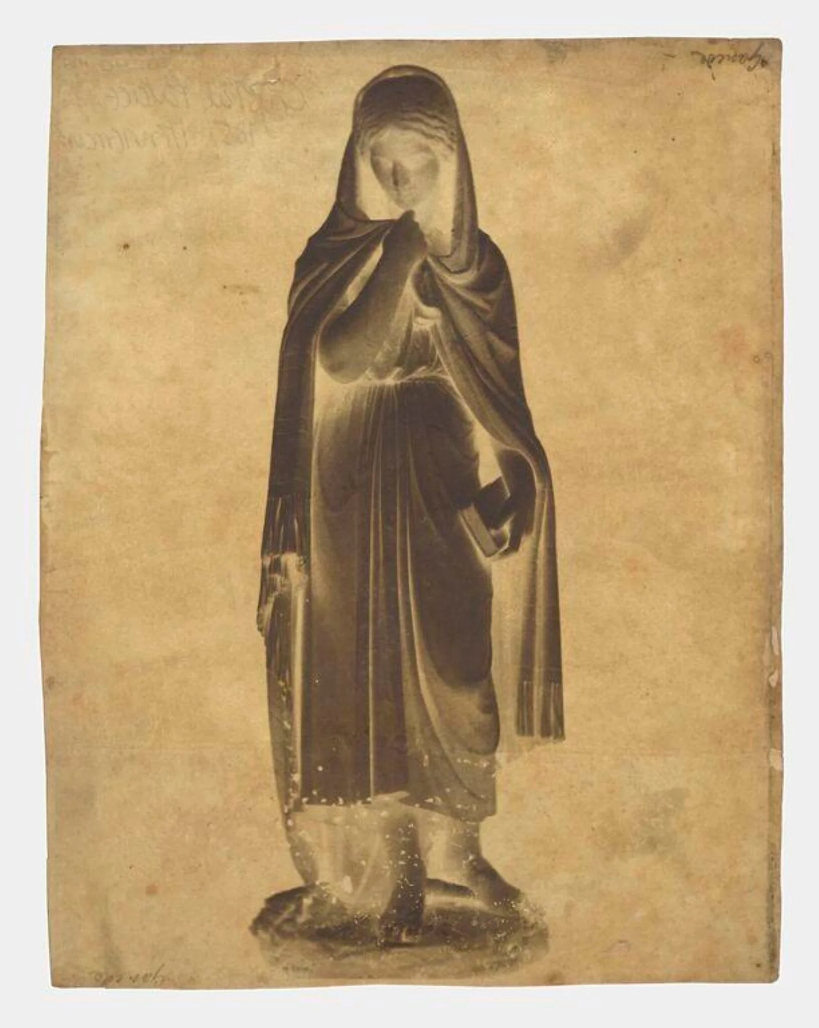 Sculpture of a Woman, Great Exhibition 1851, detail