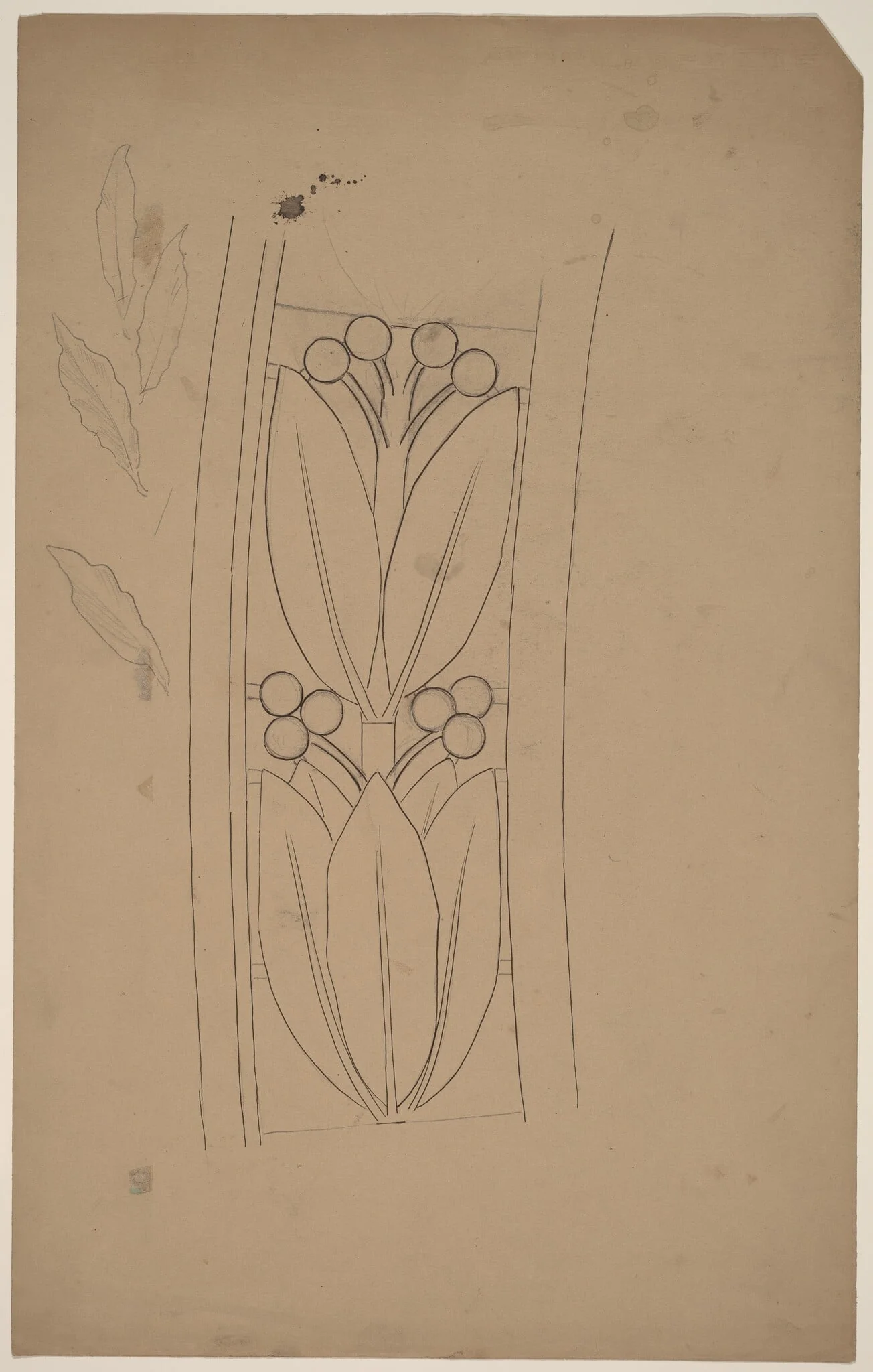 Study for a Border Design, detail