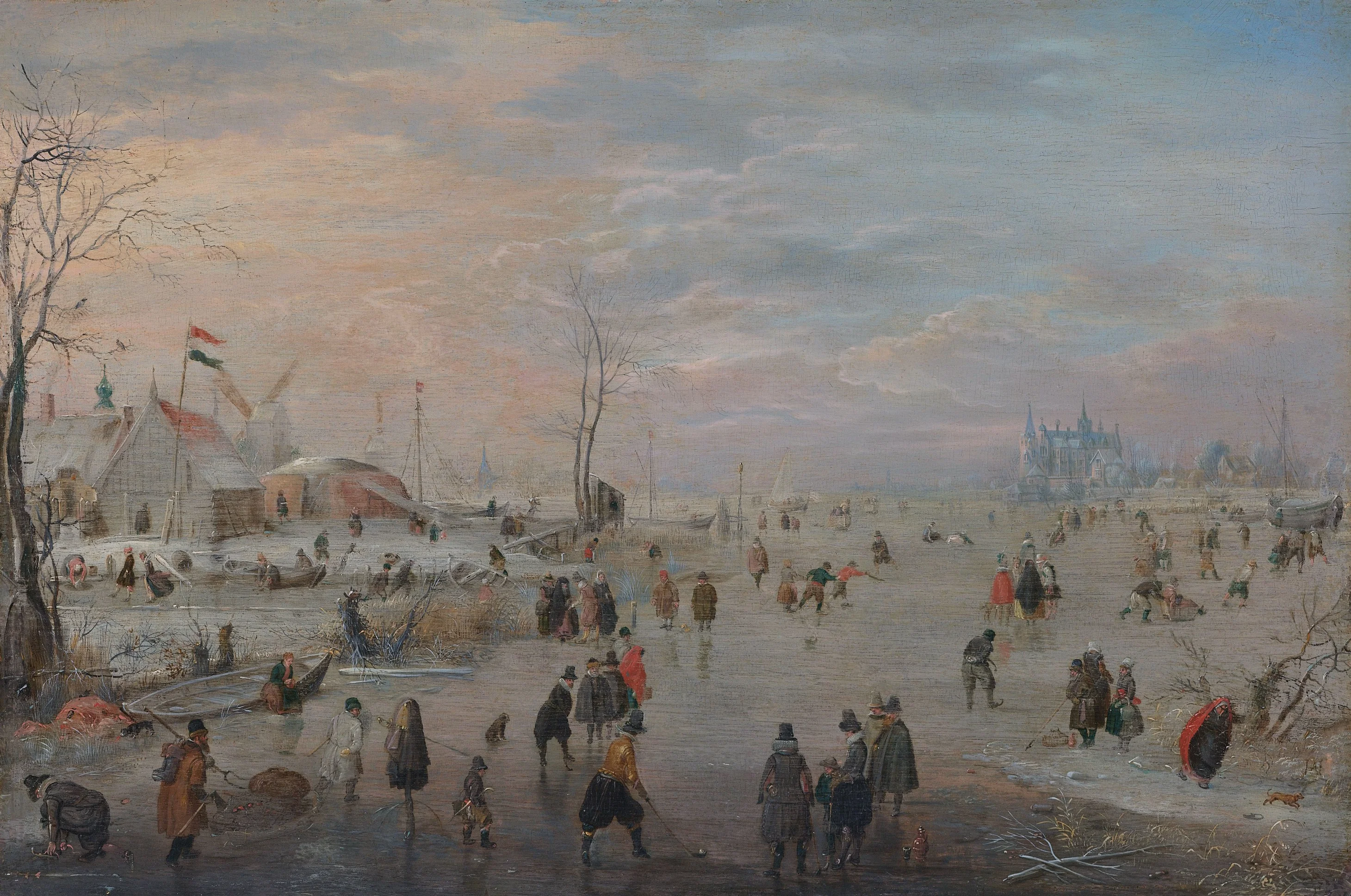 Enjoying the ice, detail